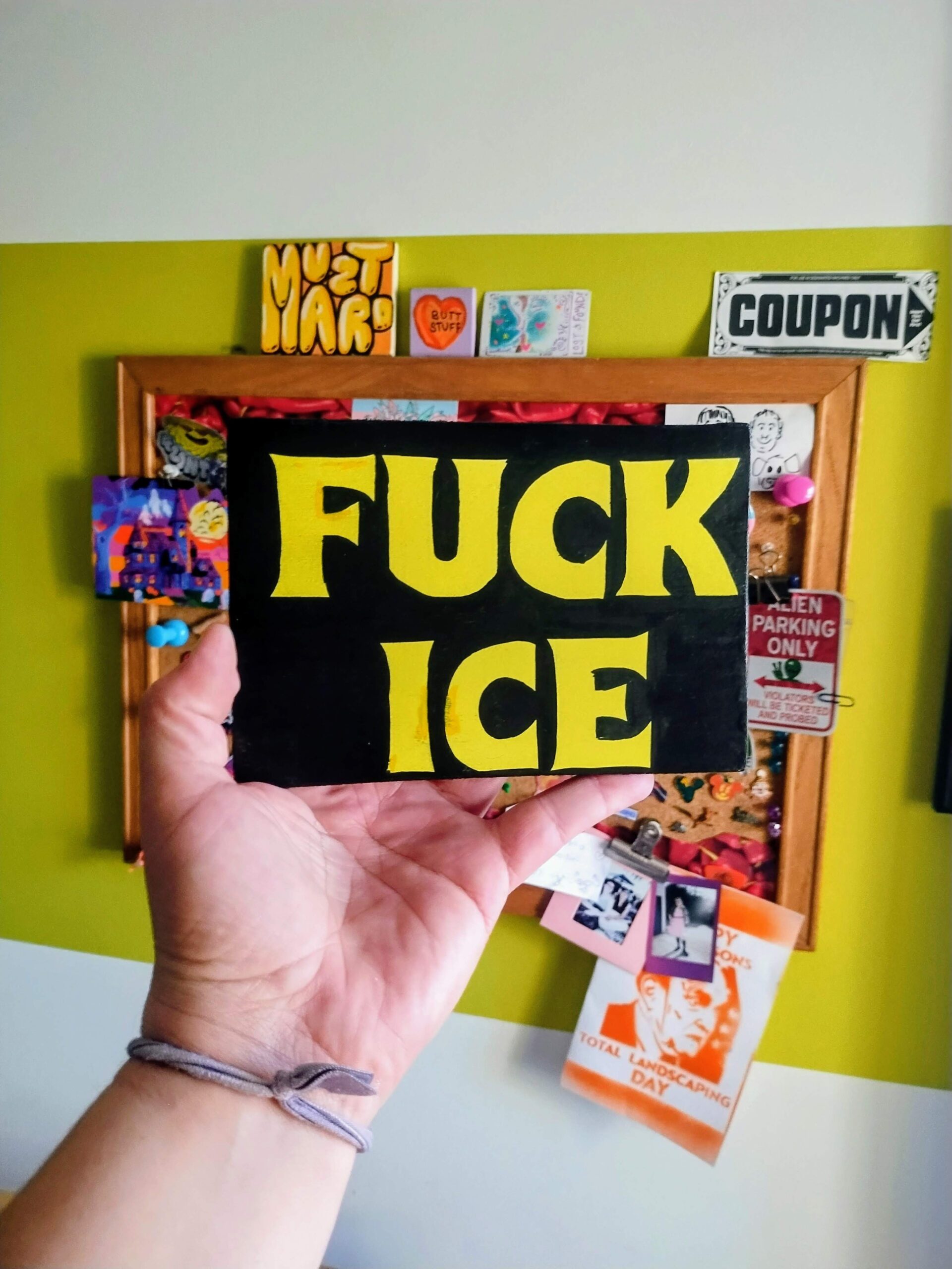 Fuck Ice - Yellow