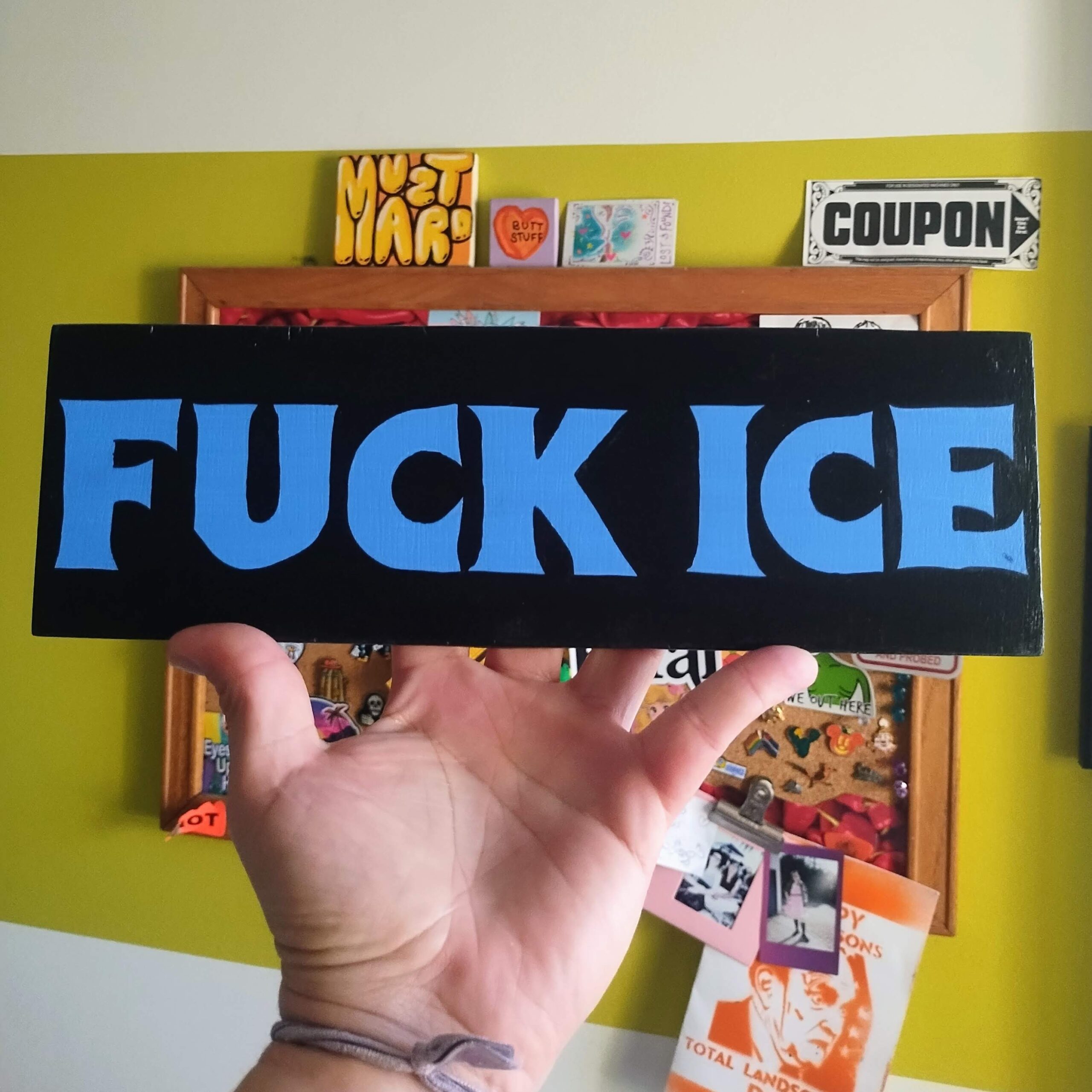 Fuck Ice - Blue