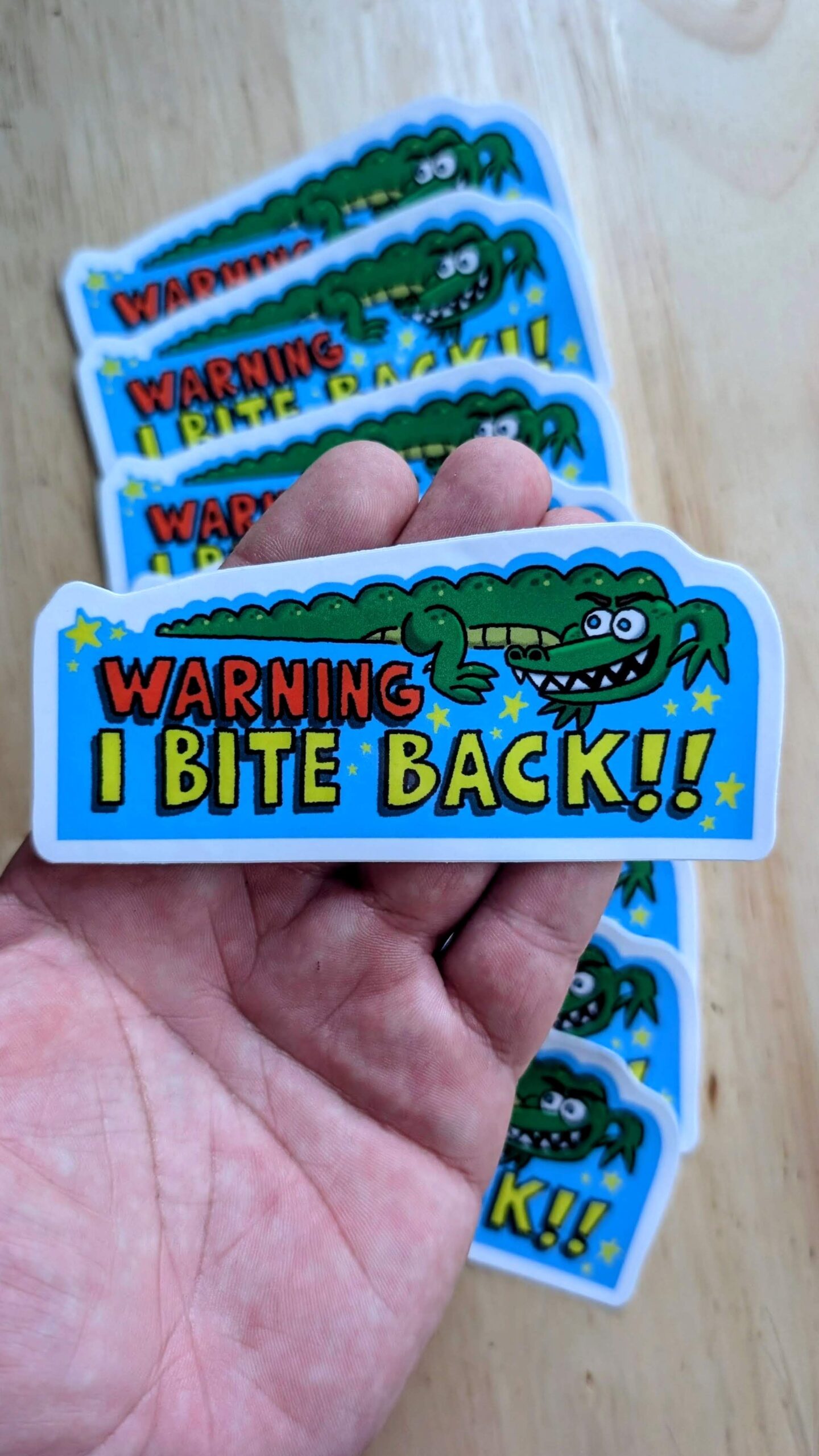 Warning I Bite Back